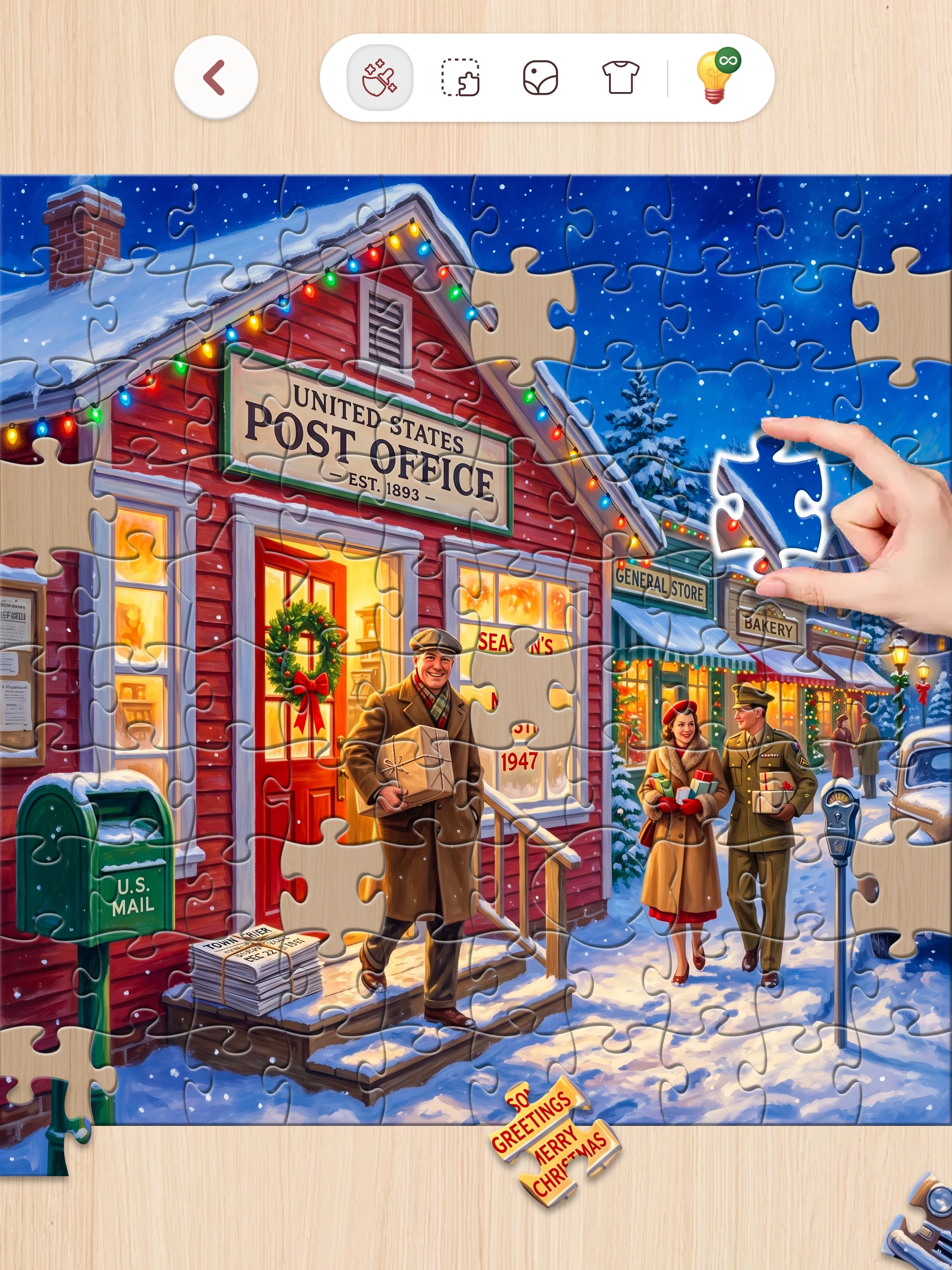 Christmas Jigsaw Puzzle screenshot